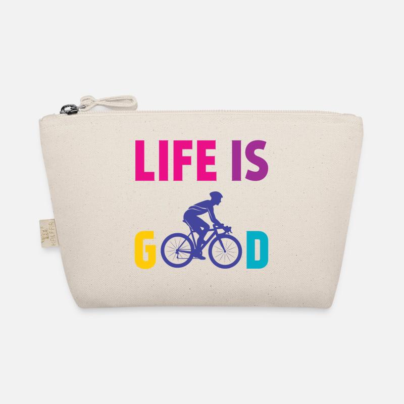 Cycling - Life is Good Organic Pouch