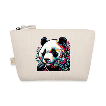 Panda - Organic Pouch - nature - Front