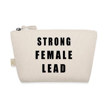 Strong female lead - Bio-Täschchen - Natur - Vorne