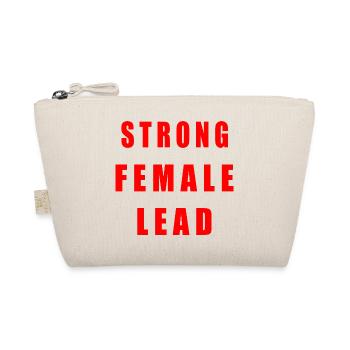 Strong female lead - Bio-Täschchen - Natur - Vorne