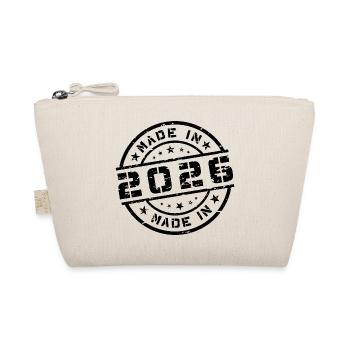 Année de naissance Anniversaire Né en - Fabriqué en 2026 - Trousse biologique - nature - Devant