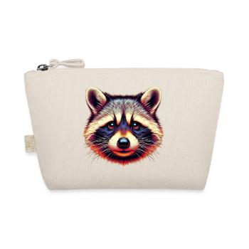 Waschbär - Bio-Täschchen - Natur - Vorne