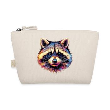 Waschbär - Bio-Täschchen - Natur - Vorne
