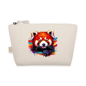 Kleiner Panda - Bio-Täschchen - Natur - Vorne