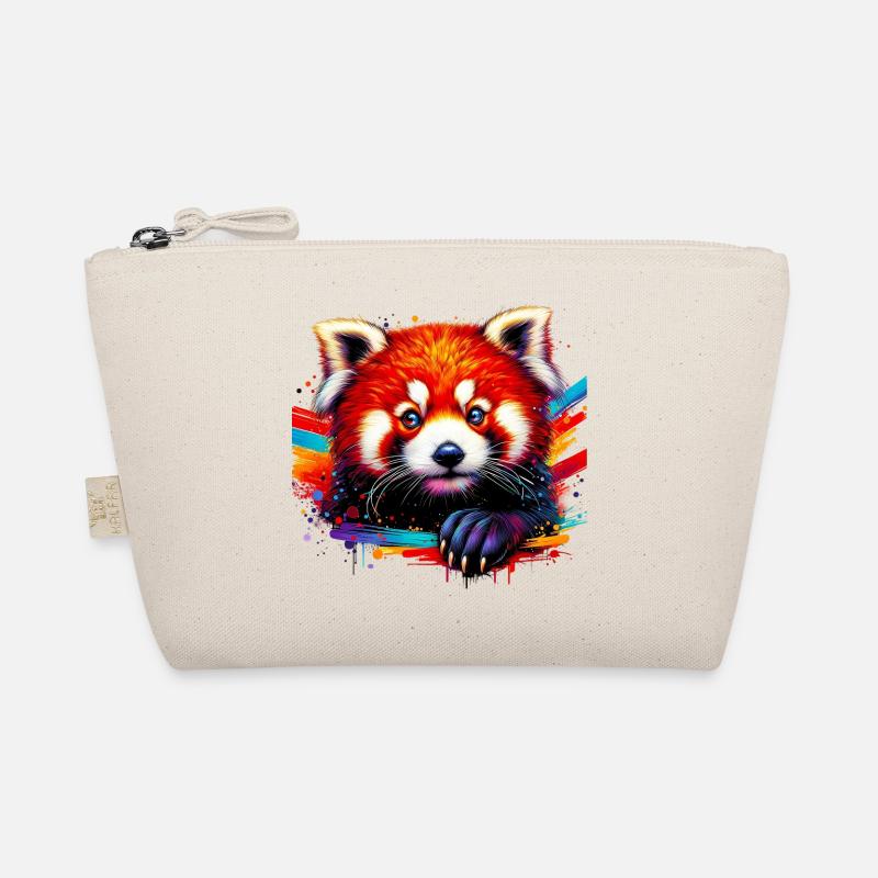 Red panda Organic Pouch