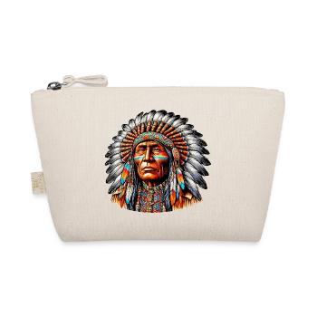 American Indian American Red Skin - Organic Pouch - nature - Front