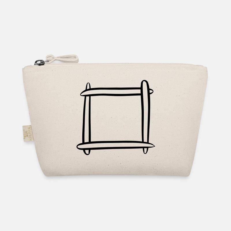 Decorative frame / picture frame. Template. Organic Pouch