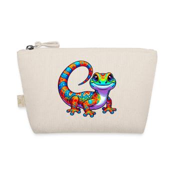 Gecko - Bio-Täschchen - Natur - Vorne