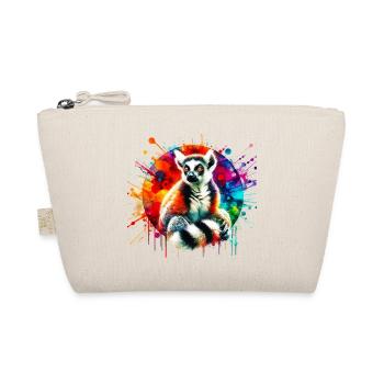Lemur - Bio-Täschchen - Natur - Vorne