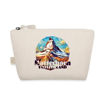 Matterhorn Zermatt Randonnée Ski Souvenir - Trousse biologique - nature - Devant