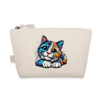 Katze - Bio-Täschchen - Natur - Vorne