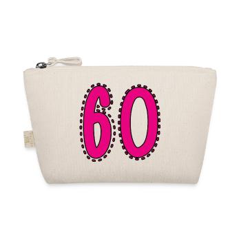 60. 60 ANS. 60e ANNIVERSAIRE. ANNIVERSAIRE 60 ANS. - Trousse biologique - nature - Devant