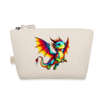 Drache - Bio-Täschchen - Natur - Vorne