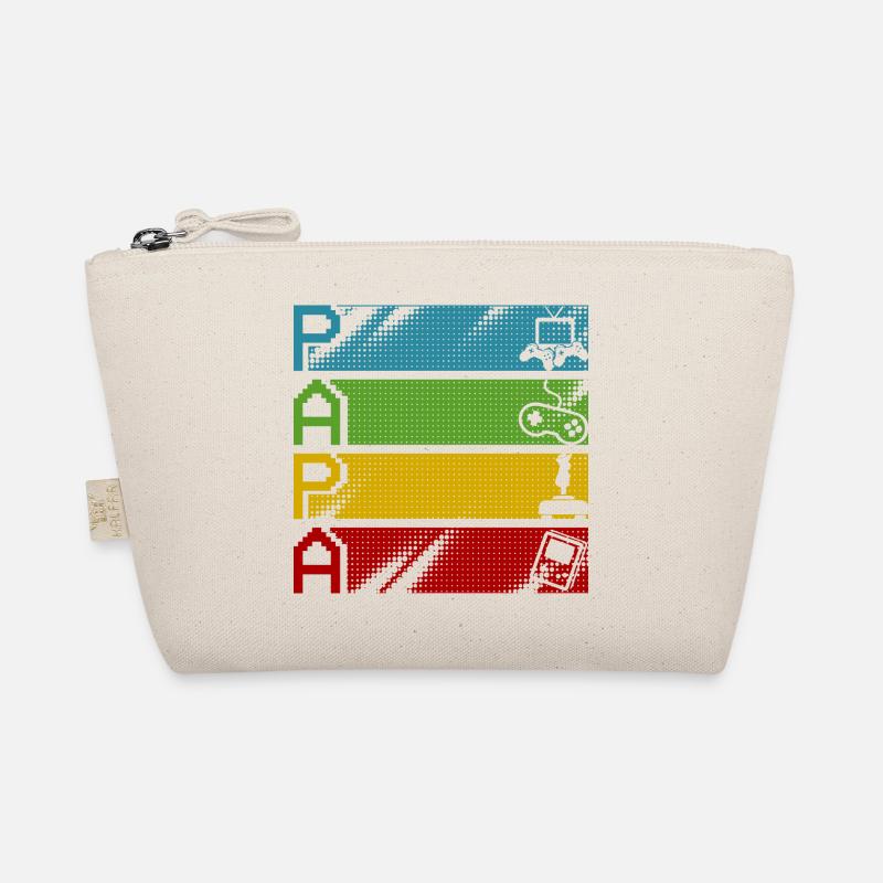 Rétro Gamers Pixel Multicolore - Trousse biologique - nature