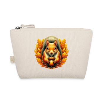 Squirrel - Organic Pouch - nature - Front