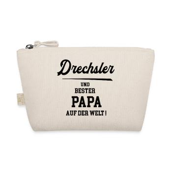 Bester Papa Drechsler Drechslerei Handwerker Vater - Bio-Täschchen - Natur - Vorne