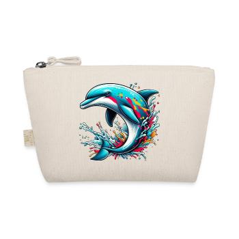 Dolphin - Organic Pouch - nature - Front