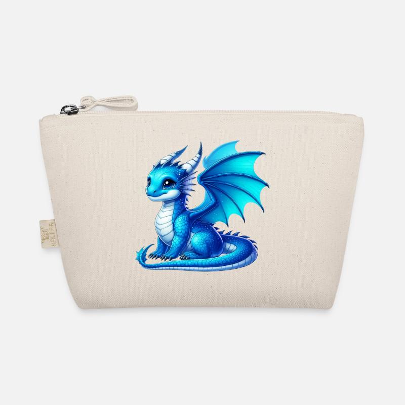 Drache - Bio-Täschchen - Natur