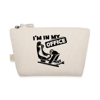 Sim racing office dictons racer icône de jeu drôle - Trousse biologique - nature - Devant