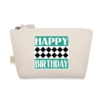 ALLES GUTE ZUM GEBURTSTAG. ALLES GUTE ZUM GEBURTSTAG. JAHRESTAG. - Bio-Täschchen - Natur - Vorne