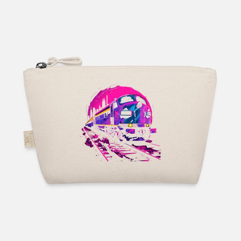 Retrowave Railway Organic Pouch
