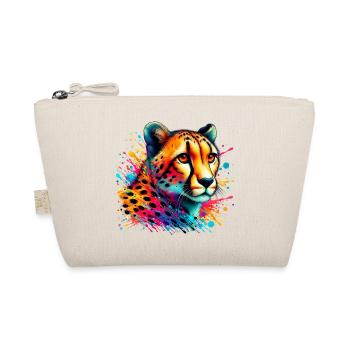 Cheetah - Organic Pouch - nature - Front