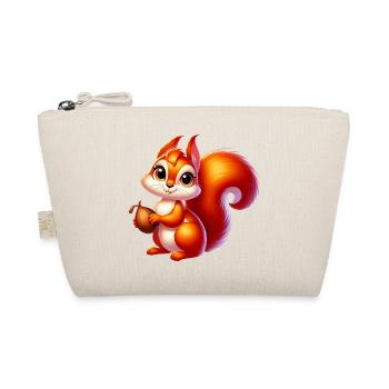 Squirrel - Organic Pouch - nature - Front