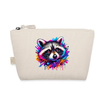 Waschbär - Bio-Täschchen - Natur - Vorne