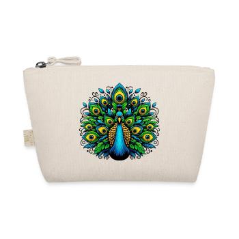Peacock - Organic Pouch - nature - Front