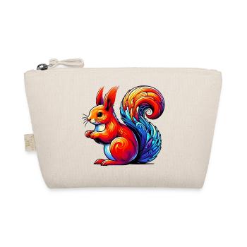 Squirrel - Organic Pouch - nature - Front