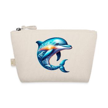 Delfin - Bio-Täschchen - Natur - Vorne