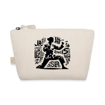 Cute Karate Taekwondo Funny Karate Girl - Trousse biologique - nature - Devant