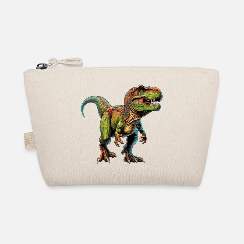 Dinosaurier - Bio-Täschchen - Natur