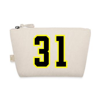 31 Number Jersey - Organic Pouch - nature - Front