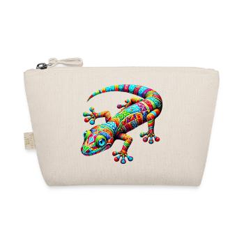 Gecko - Bio-Täschchen - Natur - Vorne
