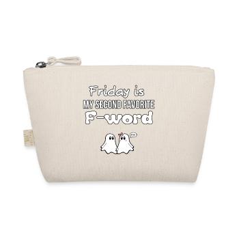 V01 GHOST QUOTES 11 - Organic Pouch - nature - Front