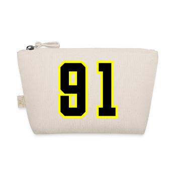91 Number Jersey - Organic Pouch - nature - Front