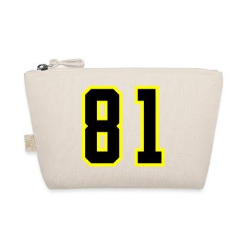 81 Number Jersey - Organic Pouch - nature - Front