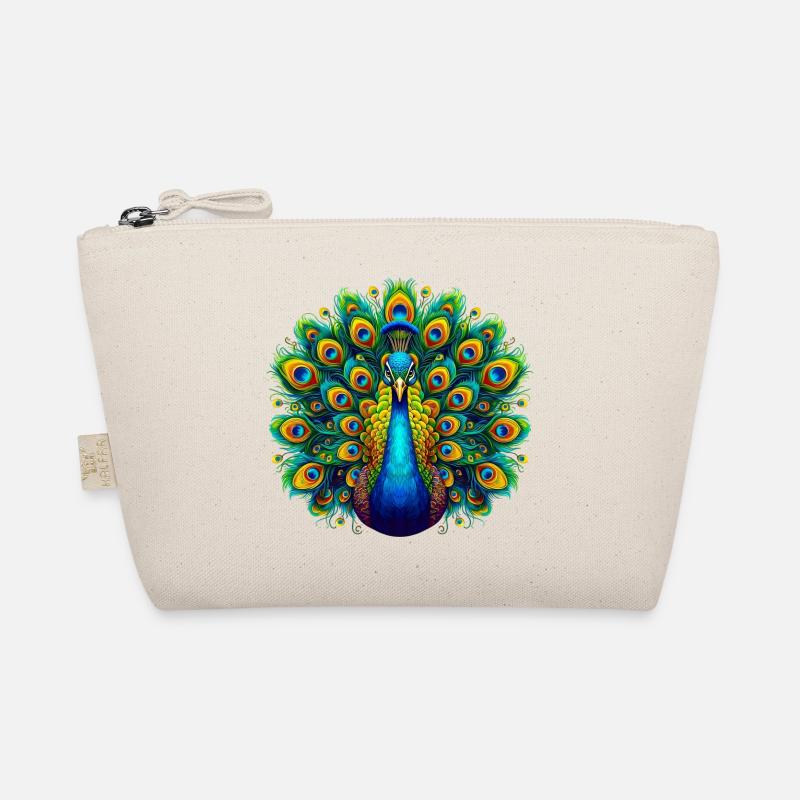 Pfau Bio-Täschchen