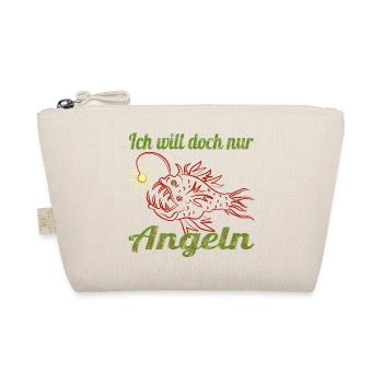 Ein Laternen Fisch - Bio-Täschchen - Natur - Vorne