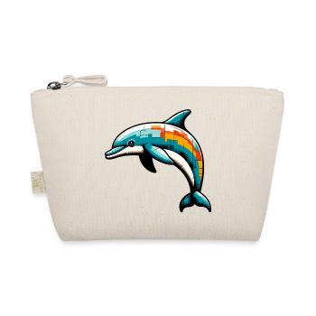 Dolphin - Organic Pouch - nature - Front