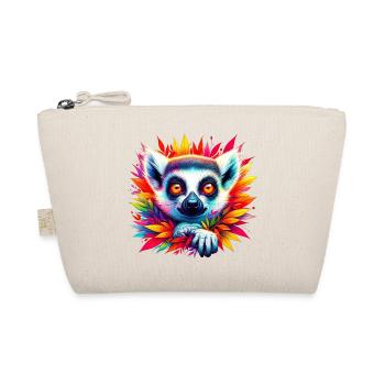 Lemur - Bio-Täschchen - Natur - Vorne