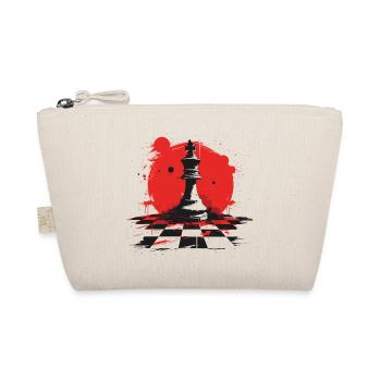 Chess Pieces Graphics - Organic Pouch - nature - Front