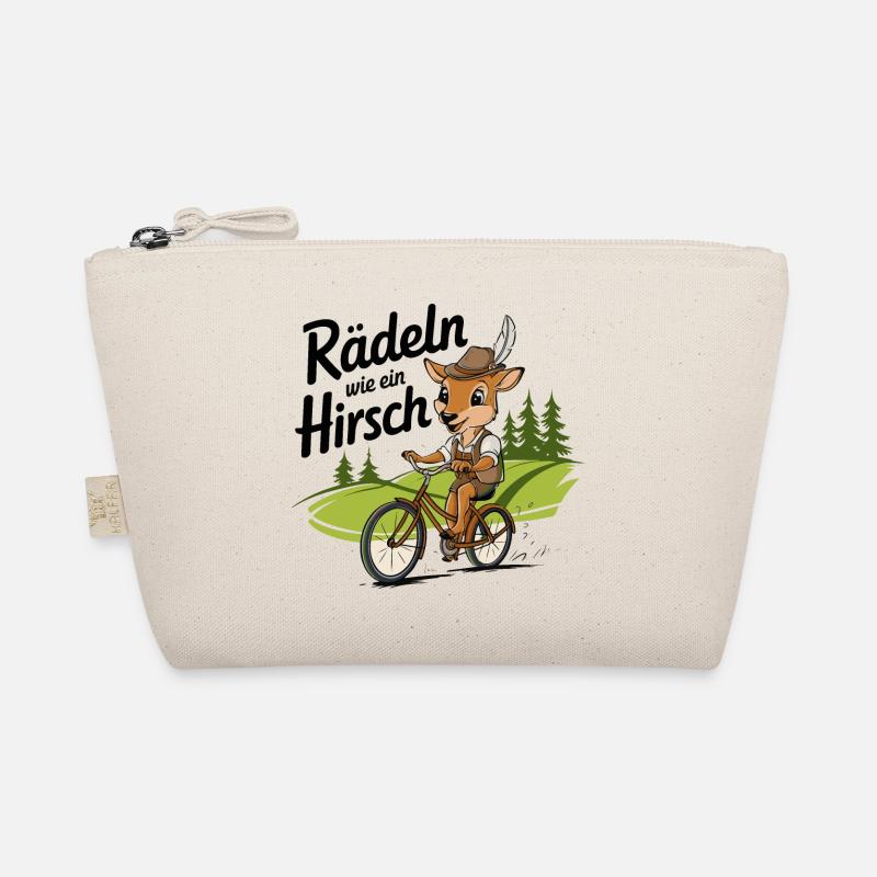 Radeln wie ein Hirsch Bio-Täschchen