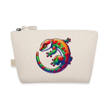 Gecko - Bio-Täschchen - Natur - Vorne