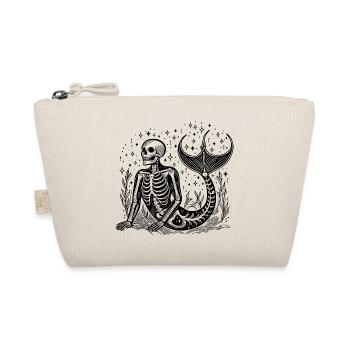 Zodiac sign Aquarius Skeleton - Organic Pouch - nature - Front