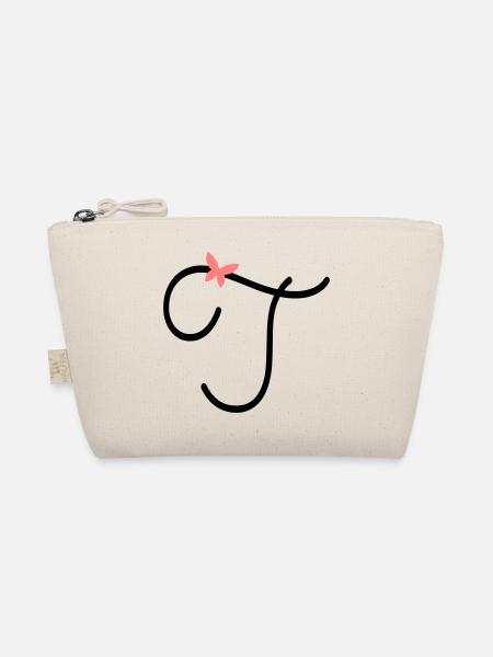 Lettre T Papillon Lettre - Trousse biologique - nature - Devant