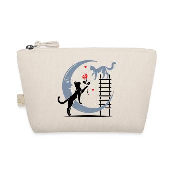 Cats - Romeo and Juliet - Organic Pouch - nature - Front