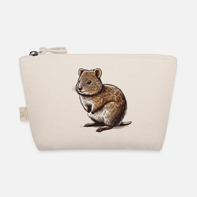 Quokka - Bio-Täschchen - Natur