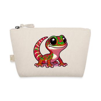 Gecko - Bio-Täschchen - Natur - Vorne